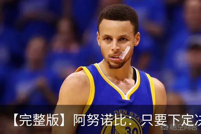 【完整版】阿努诺比：只要下定决心就无所不能 我们证明了这点